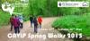 58 people walked 152 miles throughout the Clyde and Avon valleys during the inaugral CAVLP Spring Walks Festival, May 2015